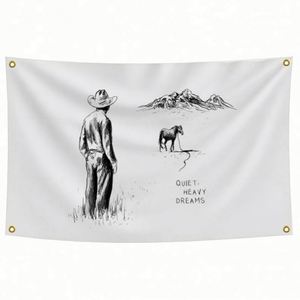 Banderas Publicitarias Digitales para Exteriores, Banderas de Doble Cara 100% Poliéster para Fanáticos de la Música - Product Image 5