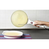 AOJA-Crêpière électrique portable, avec poignée d'interrupteur, revêtement à la main