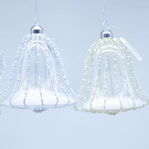 Campanas de Viento de Cristal Colgantes, Atrapasoles Hechos a Mano con Campanas de Vidrio para Decoración de Árboles de Navidad, Ventanas y Jardines - Product Image 5