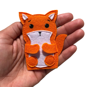 Sinh Nhật Đảng Quà Tặng Trường Mẫu Giáo Làm Chất Lượng Trẻ Em Mềm Cảm Thấy Động Vật Tùy Chỉnh Con Rối Ngón Tay Cho Giáo Dục Đồ Chơi - Product Image 2