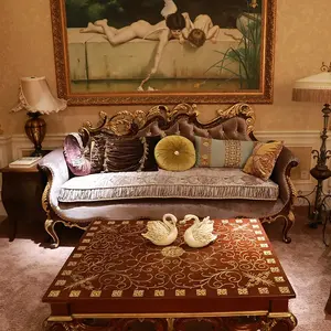 COOMO <span class=keywords><strong>DASA</strong></span> sofá gótico estilo europeo corte clásico sofá sala de estar - Product Image 6