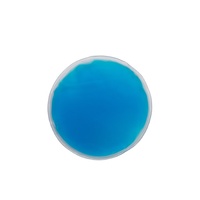 Pack de glace en gel rond avec logo personnalisé
