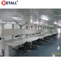Dedall-mesa de línea de montaje para reparación de teléfonos móviles, banco de trabajo electrónico