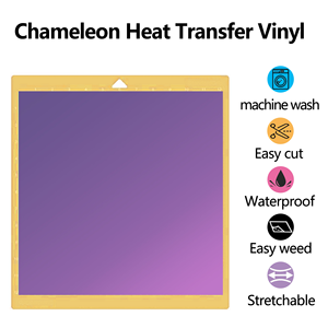 HTV Guangyintong Transfert de chaleur PU Caméléon Série Meilleur Htv Vinyle Transfert de chaleur Vinyle Panthère Caméléon à vendre - Product Image 3