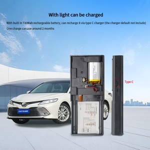 EASYGUARD Rechargeable Solar Energy Digital Smartphone Key With NFC <b>Lock</b> Unlock Fit for Cars With Factory Push Start Button - Product Image 4