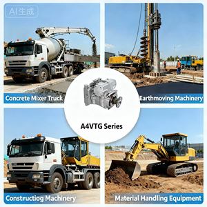 ปั๊มลูกสูบแบบวงปิดเดี่ยว ปรับความเร็วได้ รุ่น A4VTG 71,90 ซีซี/รอบ พร้อมระบบควบคุม HW,<span class=keywords><strong>EP1</strong></span>,EP2 สำหรับอุปกรณ์ขนถ่ายวัสดุ - Product Image 5