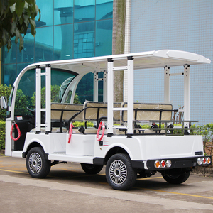 Vehículo Eléctrico Personalizado de 48V para Turismo y Visitas Turísticas, Autobús Eléctrico de Golf de <span class=keywords><strong>6</strong></span> a 8 Plazas, Fabricado en China - Product Image 2