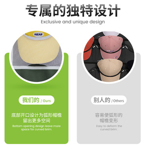 Wall Mounted 24 Compartment PVC Transparent Pocket Door Hanging Bag <b>Baseball</b> <b>Cap</b> <b>Storage</b> Organizer Multipurpose Breathable Adult - Product Image 3