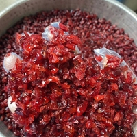 Cranberries séchées AD sous vide, ingrédients en vrac pour la pâtisserie, biscuits, pain, fruits coupés en dés, doux et moelleux, usage commercial, snacks 500g/1000g