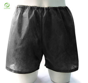 Tissu non tissé jetable 30gsm 45*75cm pantalon à quatre coins pour hommes pantalon de couleur noire dans les hôtels, salons de <span class=keywords><strong>massage</strong></span>, salons de spa - Product Image 6