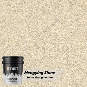 Revestimiento Líquido Superhidrófobo Wufu Mountain para Decoración de Paredes Exteriores, Textura Gamazine, <span class=keywords><strong>Pintura</strong></span> de <span class=keywords><strong>Piedra</strong></span> Faience, Ecológico - Product Image 2