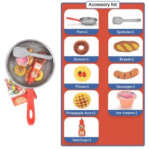 Kids <strong>Saucepan</strong> <strong>Toy</strong> Sets Miniature Kitchen Simulation Food Cookware Pot Pan Cooking Play House <strong>Toy</strong> for Girl Kid - Product Image 2