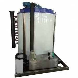 1Ton Small Maker Can Be Installed On Fishing Boat Seawater Flake Ice Making Machine For Fishery Industry