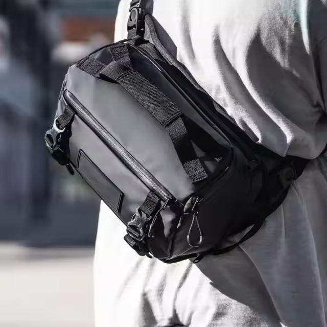 Custom DSLR Camera Storage Crossbody Waist Bag for Outdoor Digital Gear Men Everyday Daily Carry Camera Sling Bags
