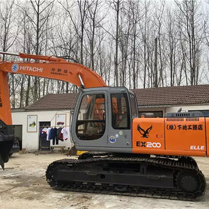 Hitachi-Excavadora de orugas de 20t, excavadora usada con componentes de núcleo en stock, lista para la venta en Hefei Yard - Product Image 1