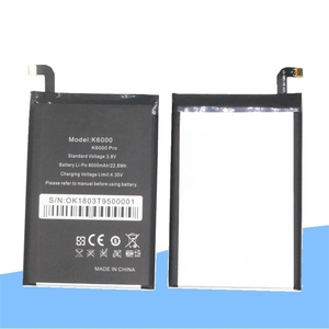 K6000 6000mAh Replacement <b>Battery</b> for Oukitel K6000 Pro 4G LTE CE RoHS Wholesale Bulk High Capacity High Quality - Product Image 5