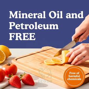 ECO GO Juego de Tablas de Cortar de Madera de Acacia de Buena Calidad, No Tóxicas, 100% Ecológicas, Certificadas por FSC, con Aceite Mineral Gratis - Product Image 2