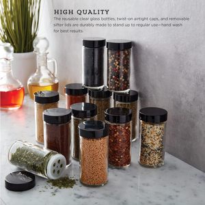 Wholesale 100cc clear Plastic Spice Bottle with Shaker Lid Plastic Bottle <b>Packaging</b> - Product Image 2