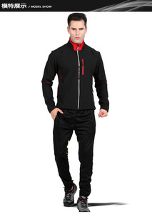 <span class=keywords><strong>Veste</strong></span> de cyclisme en polaire thermique d'<span class=keywords><strong>hiver</strong></span> pour hommes, coupe-vent imperméable pour <span class=keywords><strong>VTT</strong></span> et vélo de route, coupe-vent, vestes d'<span class=keywords><strong>hiver</strong></span> en polaire - Product Image 4