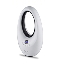 Ventilador sin Aspas RAF de 70W, 3 Velocidades, Temporizador de 12H, Bajo Nivel de Ruido, 45 °   Control remoto con pantalla digital y suministro de aire de ángulo amplio giratorio