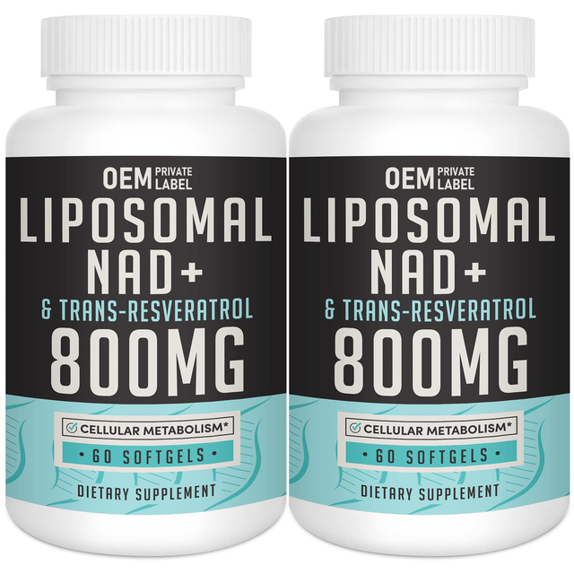 OEM NAD Supplement Liposomal Cellular Energy Brain Muscle Repair Formula NAD Pure Max Absorption for Men