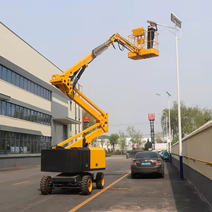 מתיחת מרובעת 12m עצמית מונע עם מסתובב 360 זרוע מעוקל זרוע אוויר - Product Image 4