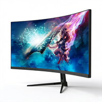 Monitor de Juegos Ultra Ancho 21:9 165Hz 1ms HDR WQHD Curvo sin Marco con Pantalla LED LCD para Computadora