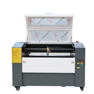 CO2 M2 Laser Engraving machines with rail working fast and longer lifetime for Non-metal processing