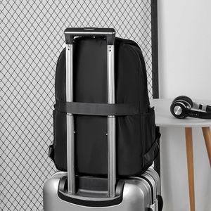 OEM New Men Nylon Light Weight Waterproof Travel Backpack Business Leisure Student Computer School Back <b>Pack</b> <b>Bag</b> - Product Image 6