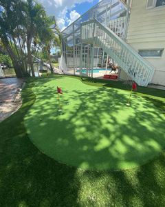 Gazon artificiel professionnel pour putting green, gazon synthétique pour mini-parcours de <span class=keywords><strong>golf</strong></span> extérieur et projets commerciaux - Product Image 4