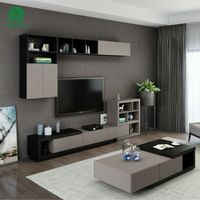 Moontree Vente en gros de meubles de salon modernes et luxueux nouveau design Ensemble de meuble TV et table basse
