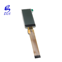 Layar LCD COG 192*64 dengan IC Driver UC1604 3.3V, Karakter Hitam di Latar Belakang Putih, Tipe Konektor 24Pin, Modul LCD Dot Matrix