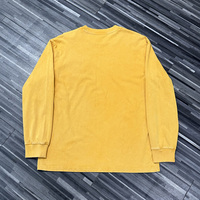T-shirt Hip Hop sur mesure, 12oz, Nouveauté 2025, Coupe ample, Teinture pigmentaire, T-shirt homme, Usine de Shenzhen, Épaules tombantes