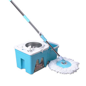 360 Magic Cleaning Squeeze Mop Seau avec poignée télescopique Rectangle Panier en plastique Spinning Mop pour le nettoyage de la maison et de la maison - Product Image 1