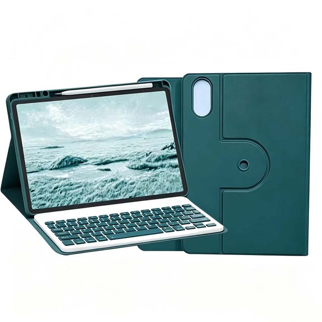 CYJ Redmi Pad Pro 12.1-Inch Tablet Case Enhanced New Design Rotatable TPU Keyboard for Compatibility Universal Cover