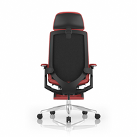 Fauteuil de bureau ergonomique de luxe neuf en cuir, inclinable, pour la maison et le bureau, idéal pour les longues sessions de travail, avec fonction de levage et pivotant, directement de l'usine.