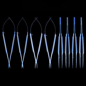 ชุดเครื่องมือผ่าตัดตา คีมจับเข็มขนาดเล็กทางการแพทย์ 12 14 16 18 ซม. สำหรับการผ่าตัดตา - Product Image 1