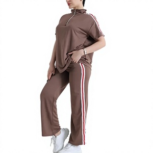 Nouvel ensemble de survêtement polaire hip-hop personnalisé pour la maternité, grande taille, écologique, respirant, séchage rapide, antibactérien et coupe-vent - Product Image 1