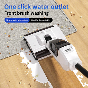 RS900 Floor Dry Wet Washing Scrubber Household <strong>Cleaning</strong> Drag Machine Automatic Floor Cleaner Electric <strong>Mops</strong> with <strong>Cleaning</strong> Bucket - Product Image 5