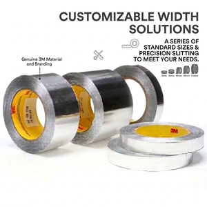 <span class=keywords><strong>Cinta</strong></span> <span class=keywords><strong>de</strong></span> <span class=keywords><strong>Aluminio</strong></span> <span class=keywords><strong>3M</strong></span> <span class=keywords><strong>425</strong></span> Resistente a la Humedad y Solventes, Plateada, Conductora <span class=keywords><strong>de</strong></span> Calor 149 ° C - Product Image 4
