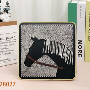 ชุดวัสดุงานศิลปะทำมือแบบสามมิติ ลายเส้นเล็บ พันด้ายไหม <span class=keywords><strong>รูป</strong></span><span class=keywords><strong>ม้า</strong></span> สำหรับงาน DIY ของขวัญสร้างสรรค์ สไตล์จีน แบบไม่มีกรอบ - Product Image 6