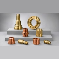 Pièces usinées CNC personnalisées en acier inoxydable et en laiton avec brochage et tournage de précision pour projets OEM