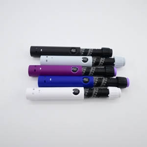 Stylo injecteur jetable KS D3 60UI de 3 ml avec corps et capuchon en plastique et bouchon en caoutchouc, emballage personnalisable avec logo - Product Image 3