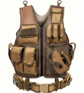 سترة تكتيكية شبكية مقاومة للطعن وقابلة للتنفس من Shero للمعدات الخارجية، سترة تكتيكية قتالية للأمن - Product Image 3