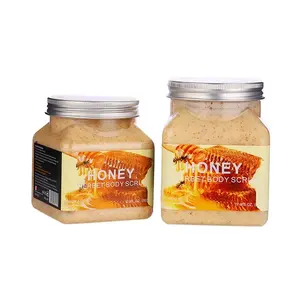 Wokali Pure Natural Fruits Extract 350ml Honig-Körper peeling-von BRIGHT ENING Function -18 Arten von Düften