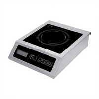 Table de cuisson à induction commerciale 3500W, plaque simple, cuisinière électrique à induction, commande tactile, écran LED, OEM/ODM