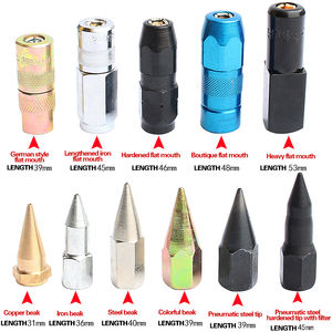 Buse de pistolet de <span class=keywords><strong>graisse</strong></span> manuel, 46 pièces, accessoires de haute qualité, buse de tuyau - Product Image 5