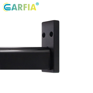 Tringles de penderie modernes en alliage de zinc Garfia pour suspendre les vêtements, barre murale <span class=keywords><strong>amovible</strong></span> pour penderie, supports de rail de rangement pour armoire - Product Image 3