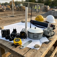 Kit de relevé GNSS RTK EFIX EBase, récepteur GPS différentiel multi-constellations 1608 canaux pour mesure topographique
