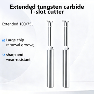 Fresa Trapezoidale a T in Carburo di Tungsteno Rivestita Balzers, Durezza HRC58, Lunghezza Effettiva 75/100L Personalizzabile - Product Image 4